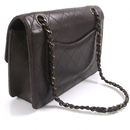 Chanel Vintage Medium Flap Bag Brown 3 of 12