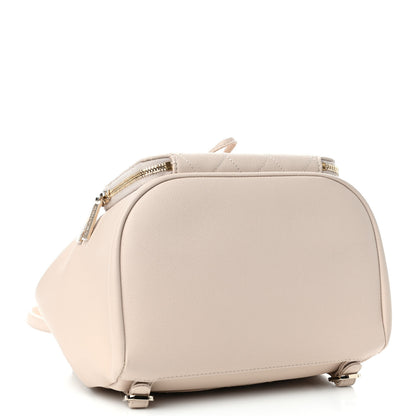 Chanel Caviar Quilted Business Affinity Backpack Beige 3 of 4