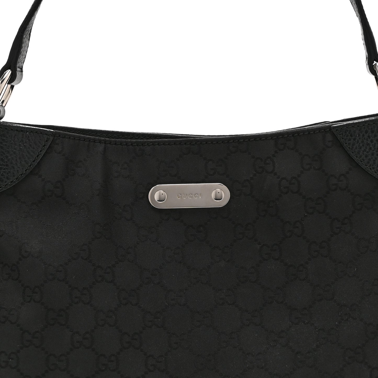 Monogram Shoulder Bag Black