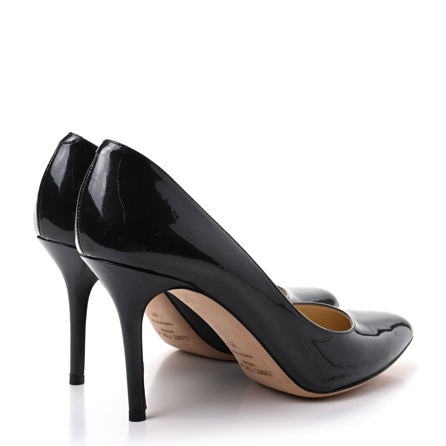 Jimmy Choo Patent Pumps 41 Black 4 of 9