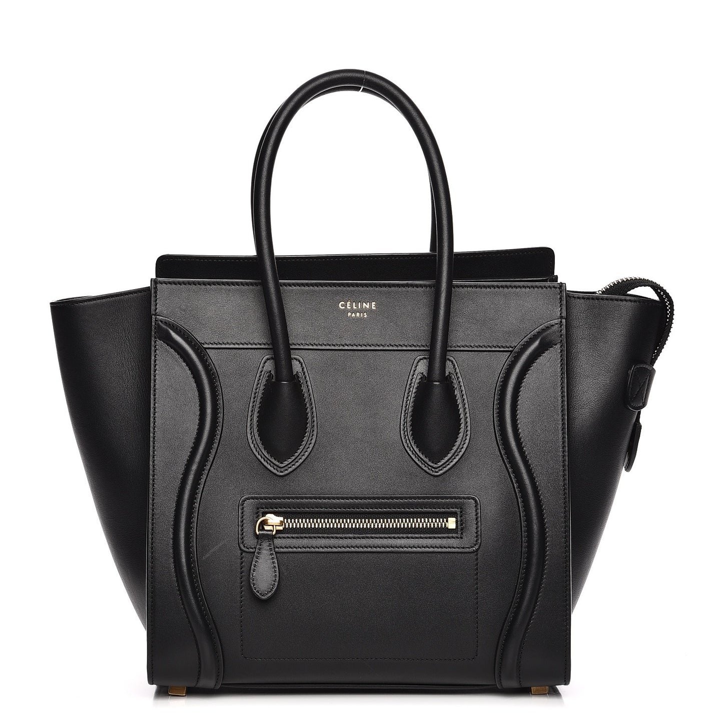 Smooth Calfskin Micro Luggage Black