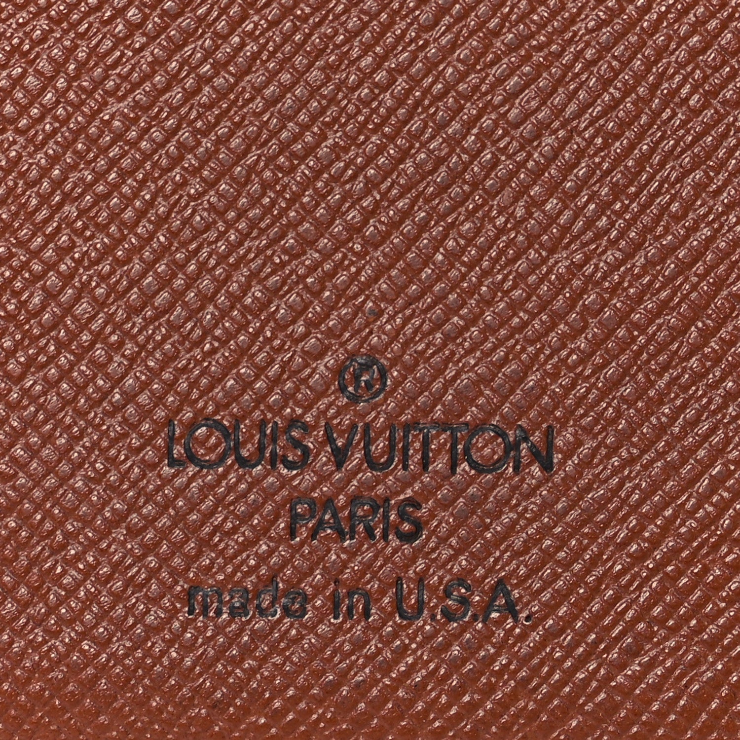 Louis Vuitton Monogram Checkbook Holder Wallet Cover 6 of 11