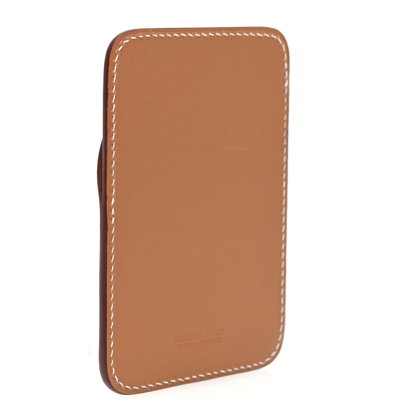 Swift Stitched Dog MagSafe Card Holder Gold