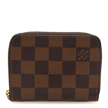Louis Vuitton Damier Ebene Zippy Coin Purse 1 of 7