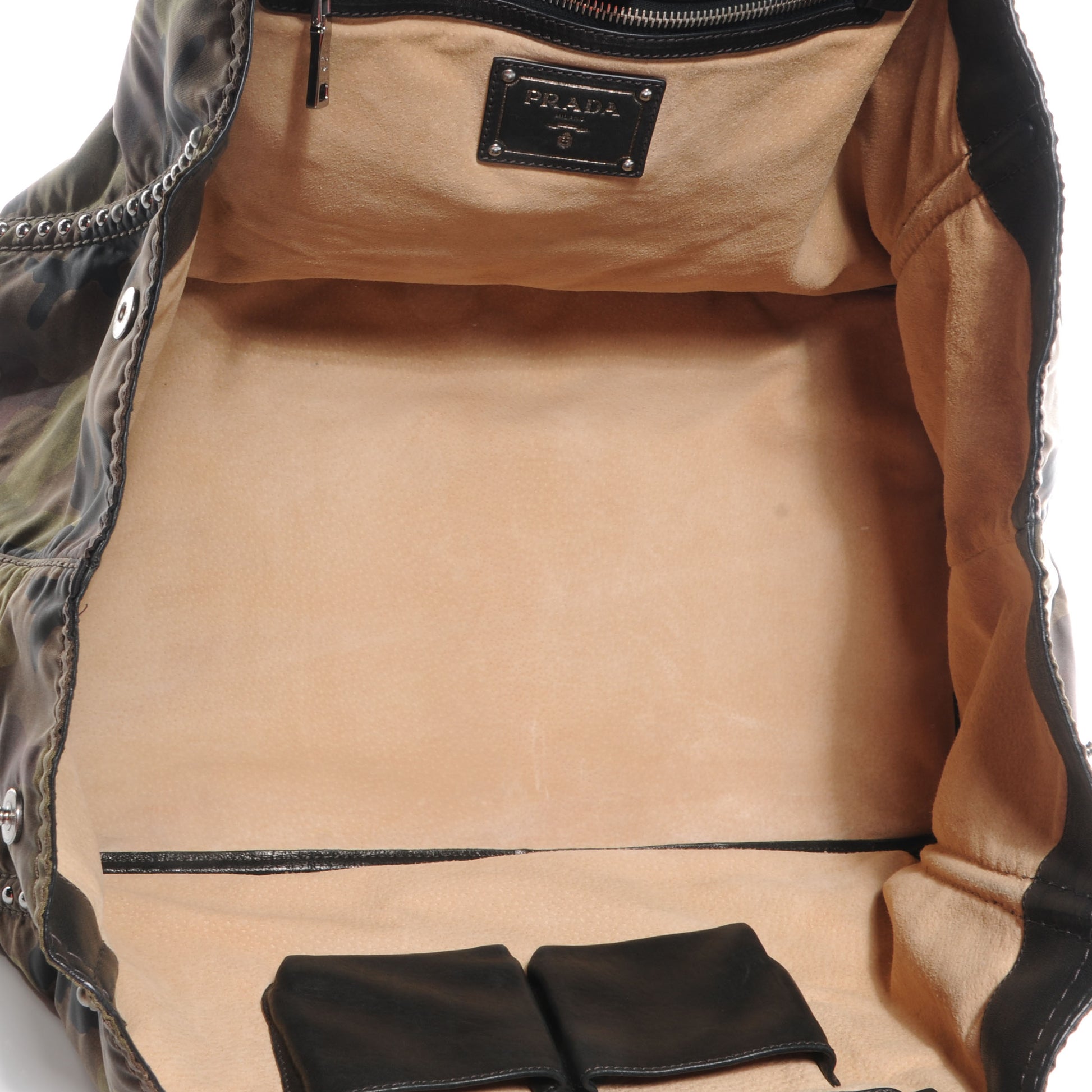 Prada Tessuto Nylon Camouflage Tote Mimetico 5 of 9