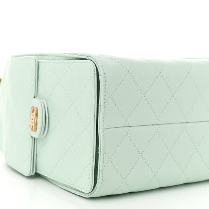Chanel Caviar Quilted Small Chanel 25 Handbag Light Green 9 of 11
