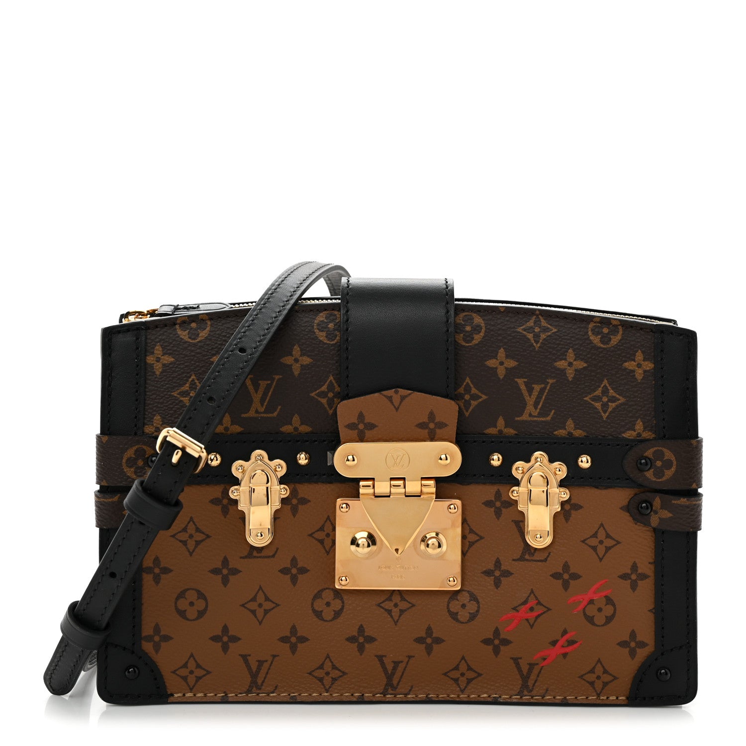 Louis Vuitton Reverse Monogram Trunk Clutch 1 of 13