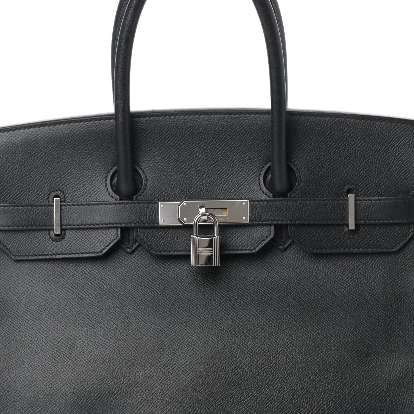 Epsom Birkin 35 Black