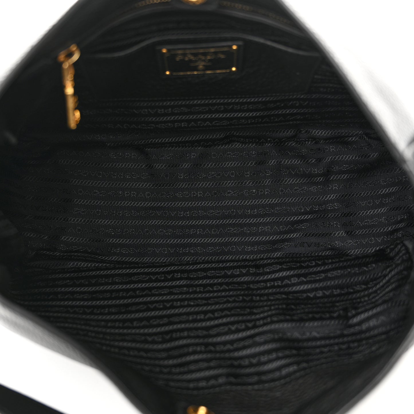 Vitello Daino Side Pocket Hobo Black