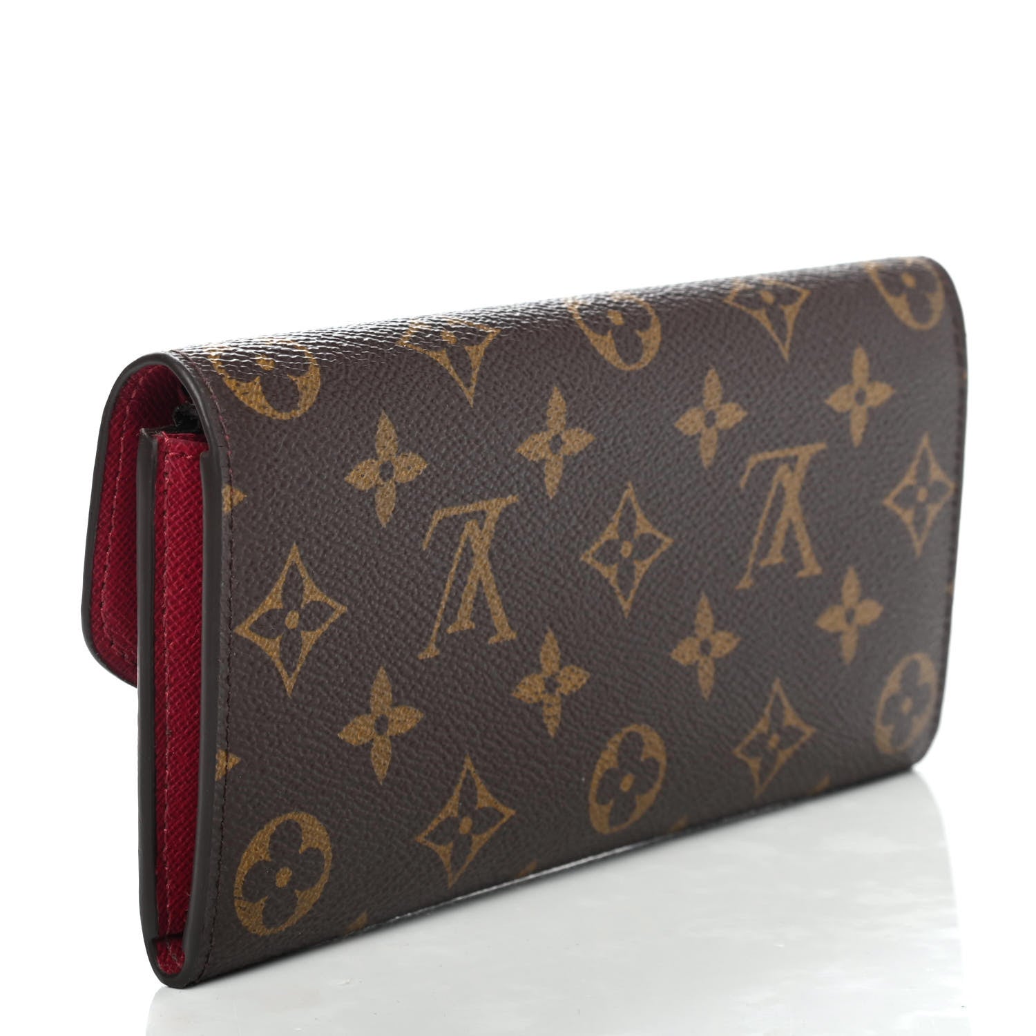 Louis Vuitton Monogram Emilie Wallet Fuchsia 2 of 5
