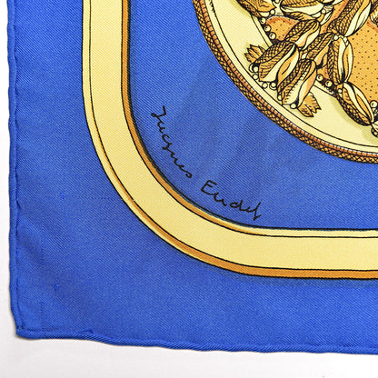 Hermes Silk Grand Apparat Scarf 90 5 of 5