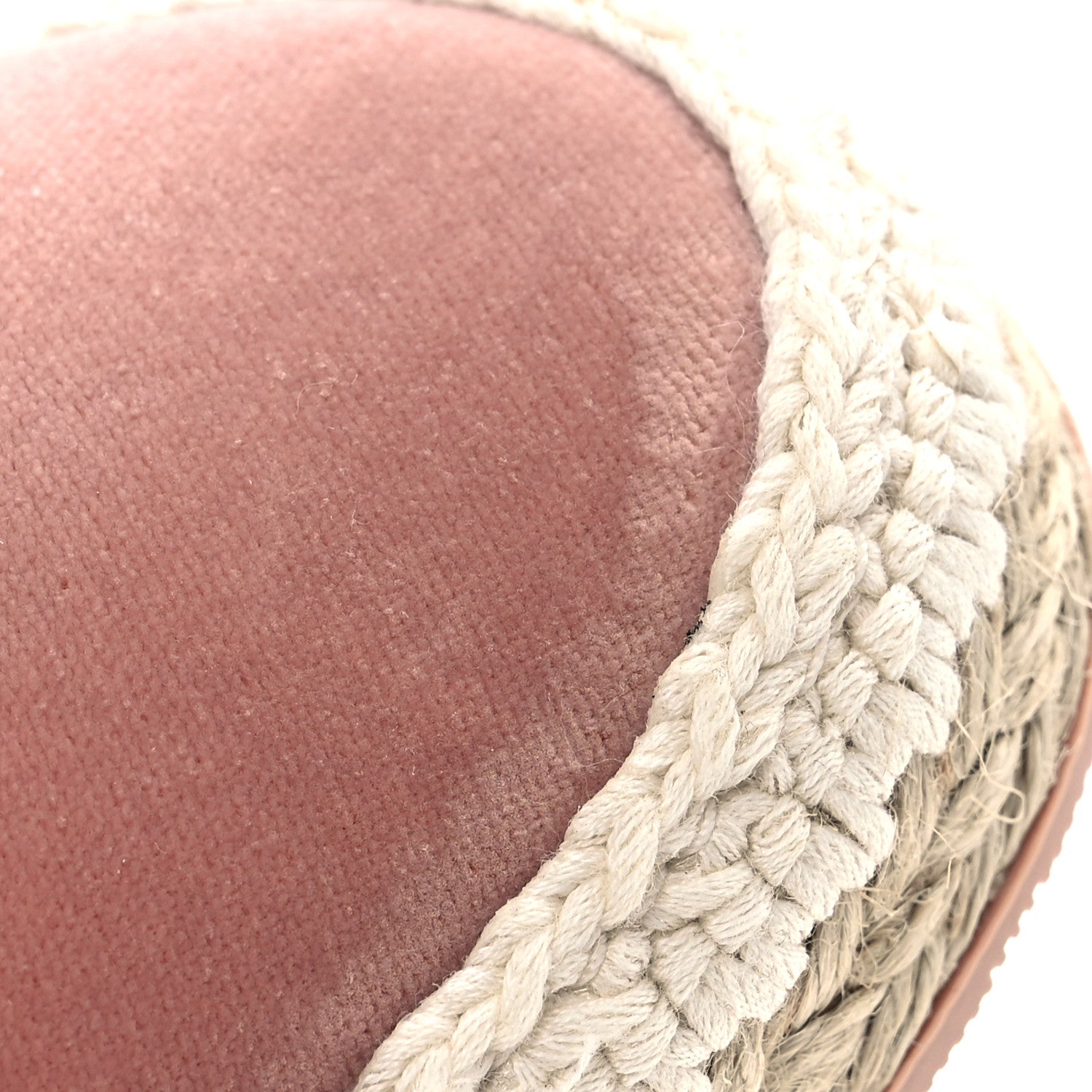 Chanel Velvet Patent CC Espadrilles 40 Pink 11 of 12