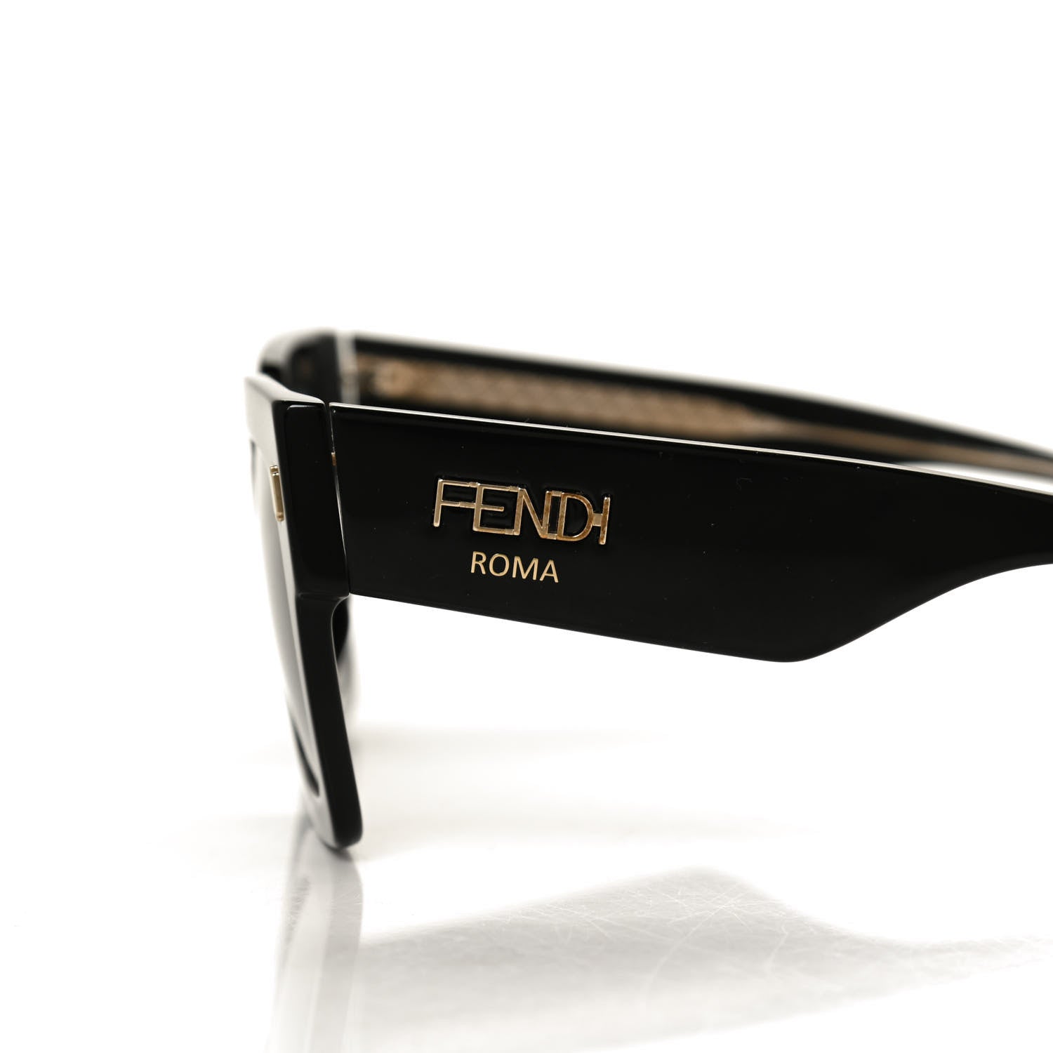 Fendi Acetate Fendi Roma Sunglasses FF 0457/G/S Black Blue 5 of 8
