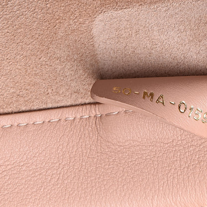 Christian Dior Calfskin Embossed Medium Book Tote Rose de Vents 7 of 11