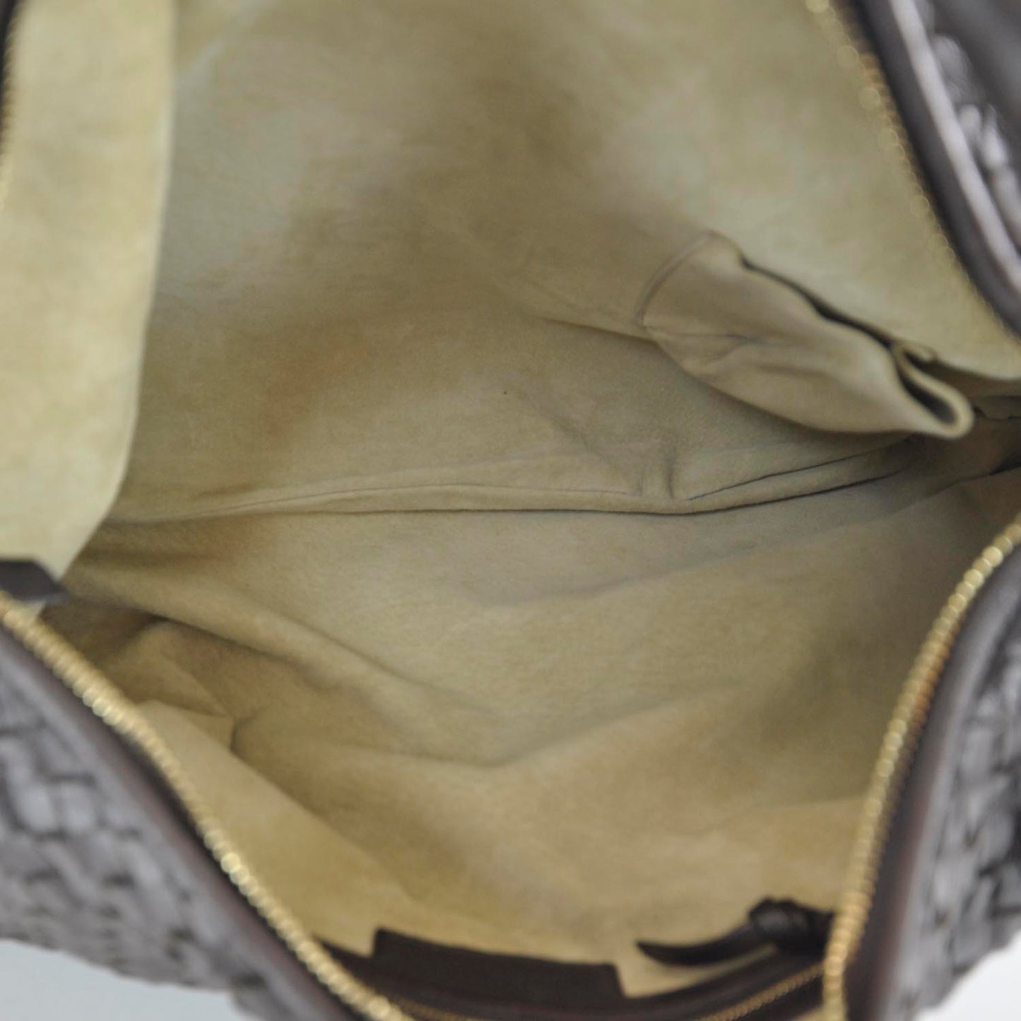 Nappa Intrecciato Large Veneta Hobo Ebano