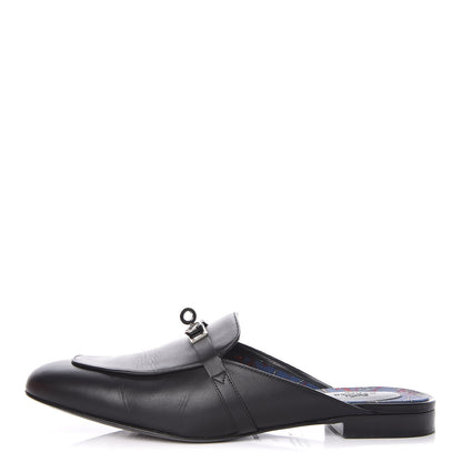 Hermes Calfskin Oz Mules 41 Black 1 of 16