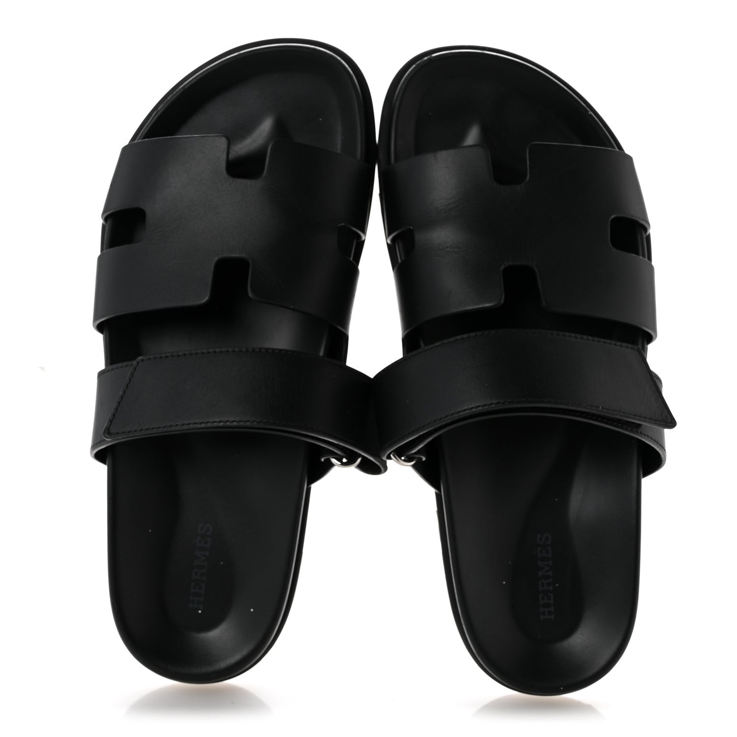 Calfskin Womens Chypre Sandals 40 Black