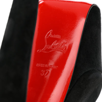 Christian Louboutin Suede Alta Vicky 160 Pumps 37 Black 6 of 15