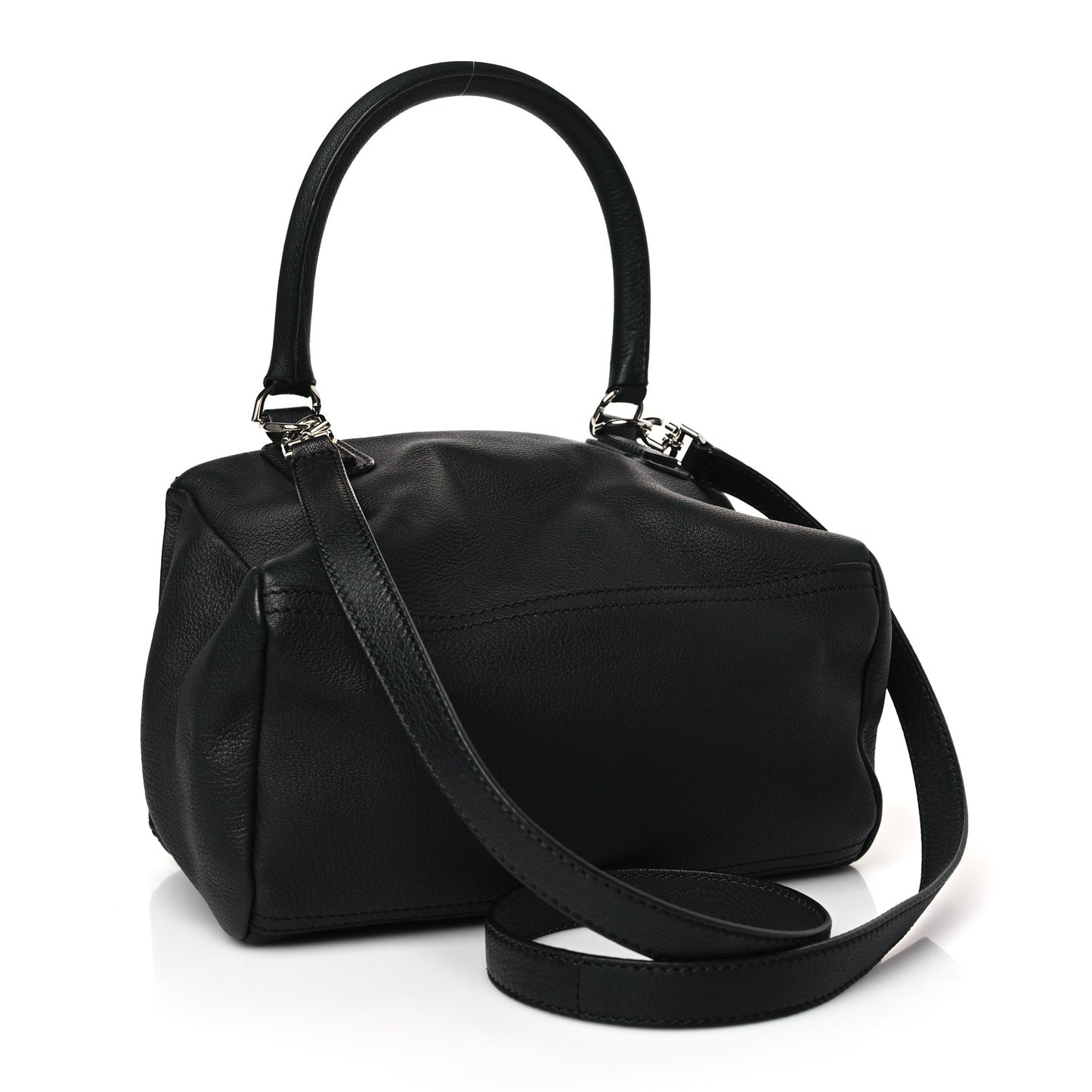 Sugar Goatskin Small Pandora Black