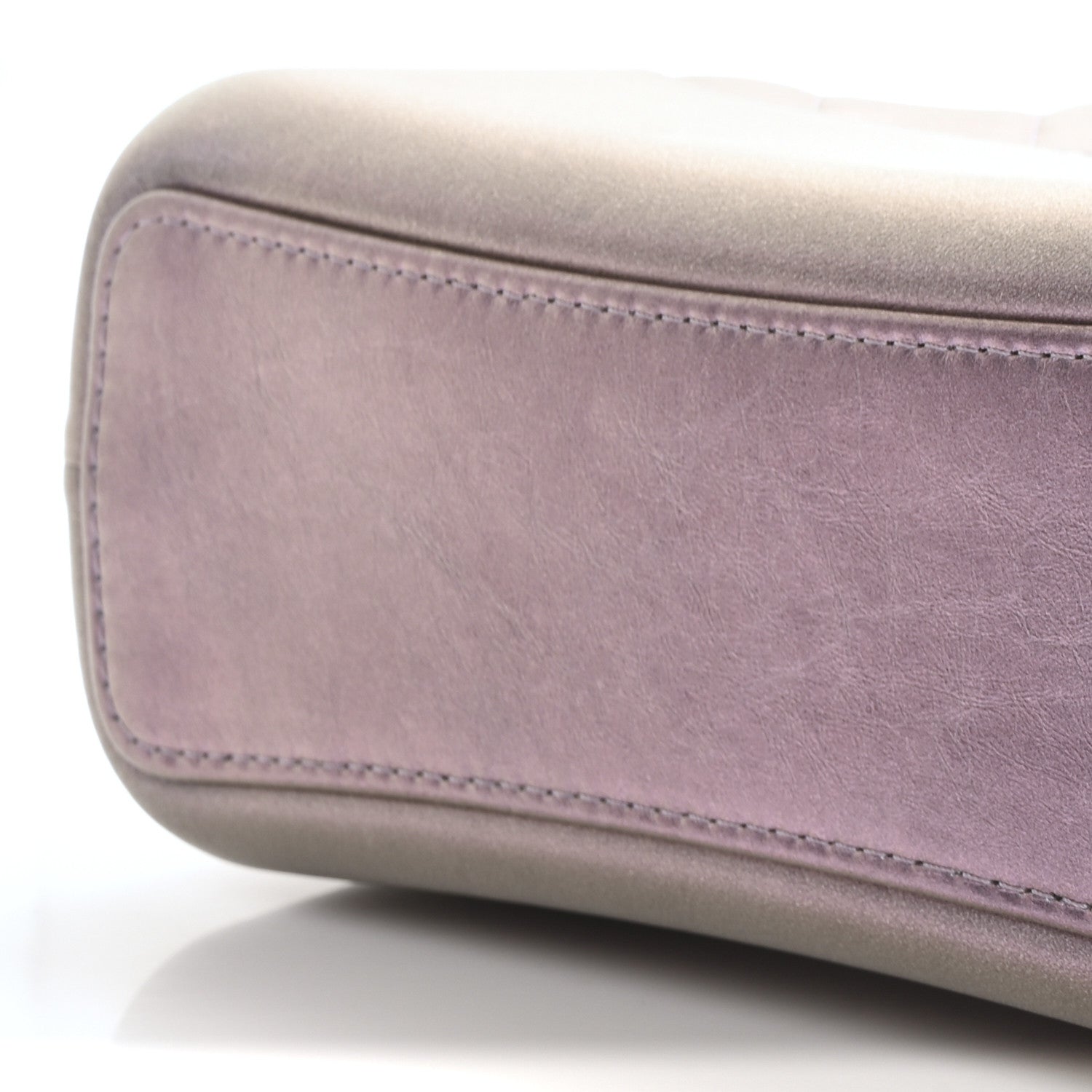 Chanel Iridescent Lambskin Calfskin Quilted Medium Gabrielle Hobo Light Purple 10 of 11