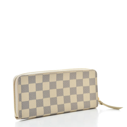 Louis Vuitton Damier Azur Clemence Wallet 3 of 11