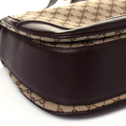 Gucci Monogram Large New Bamboo Top Handle Bag Brown 11 of 13