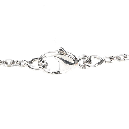 Louis Vuitton Sterling Silver Lockit Necklace 4 of 6