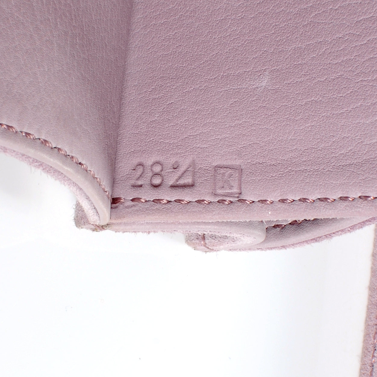 Veau Doblis Suede Constance 18 cm Lilac