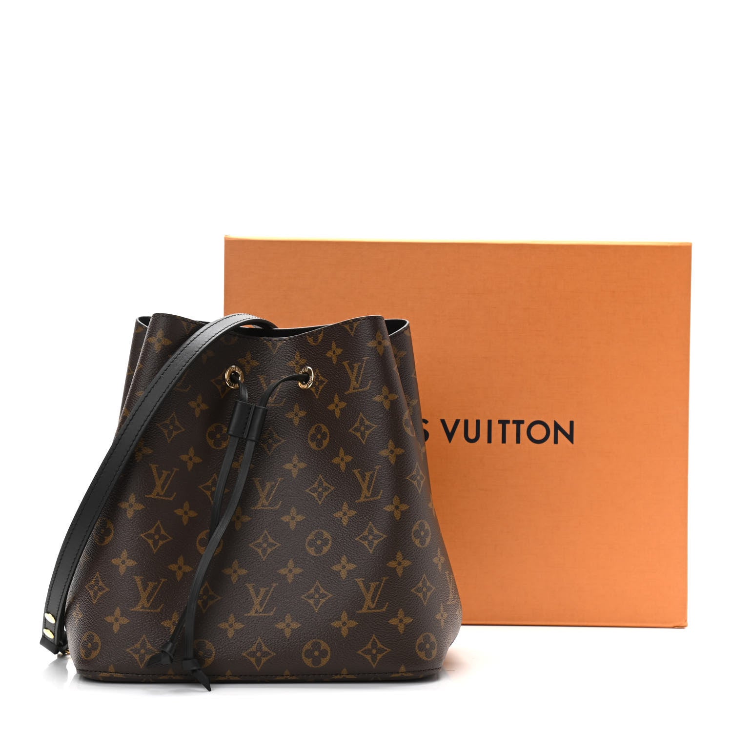 Louis Vuitton Monogram Neonoe MM Black 10 of 10