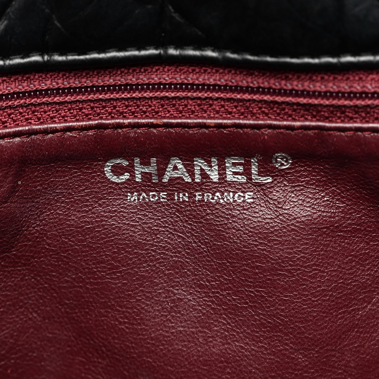 Chanel Aged Calfskin Reissue 2.55 Tote Black 6 of 15