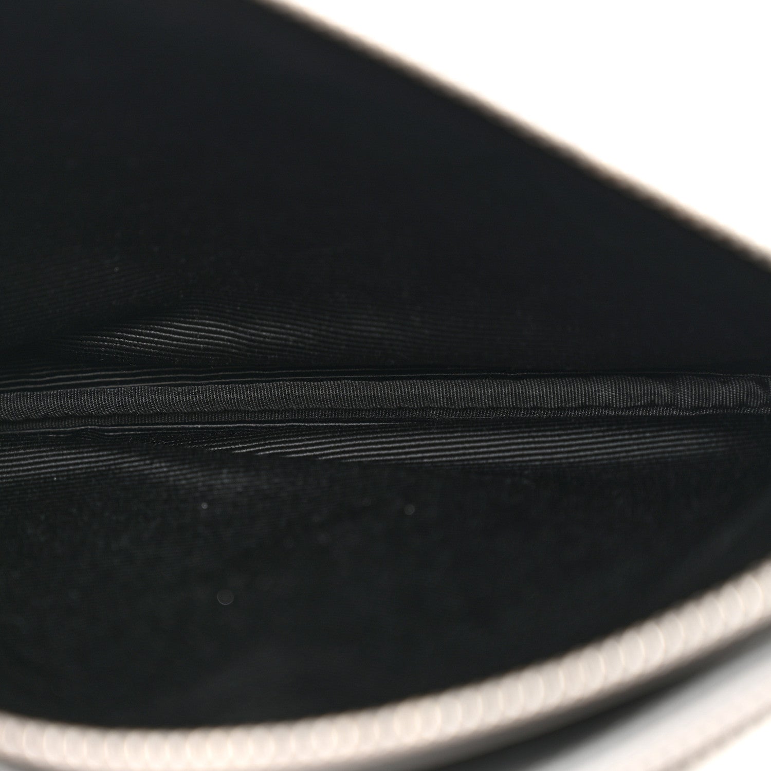 Celine Metallic Lambskin Small Trio Crossbody Bag Silver 6 of 14