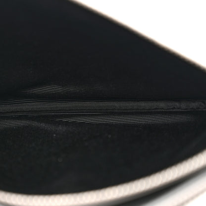 Celine Metallic Lambskin Small Trio Crossbody Bag Silver 6 of 14