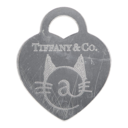 Tiffany Sterling Silver Cat Street Charm 1 of 5