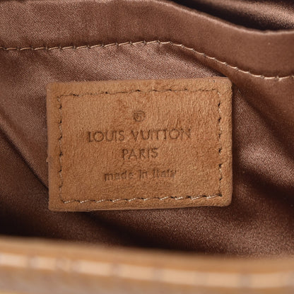 Louis Vuitton Suede Monogram Motard Afterdark Clutch Powder 5 of 8