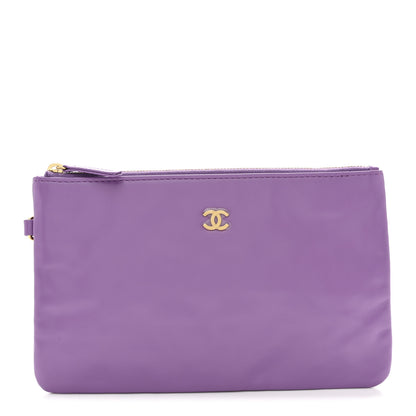 Chanel Shiny Calfskin Chanel 22 Removable Pouch Purple 1 of 6