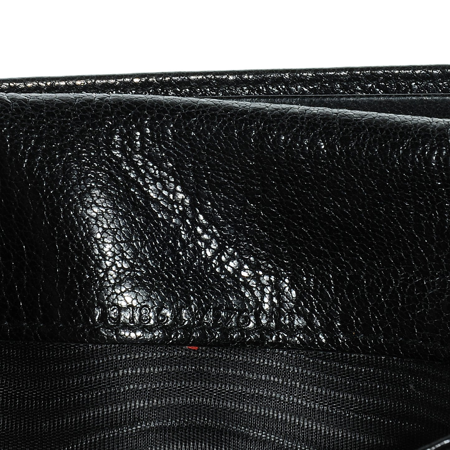 Leather Blondie Continental Wallet Black