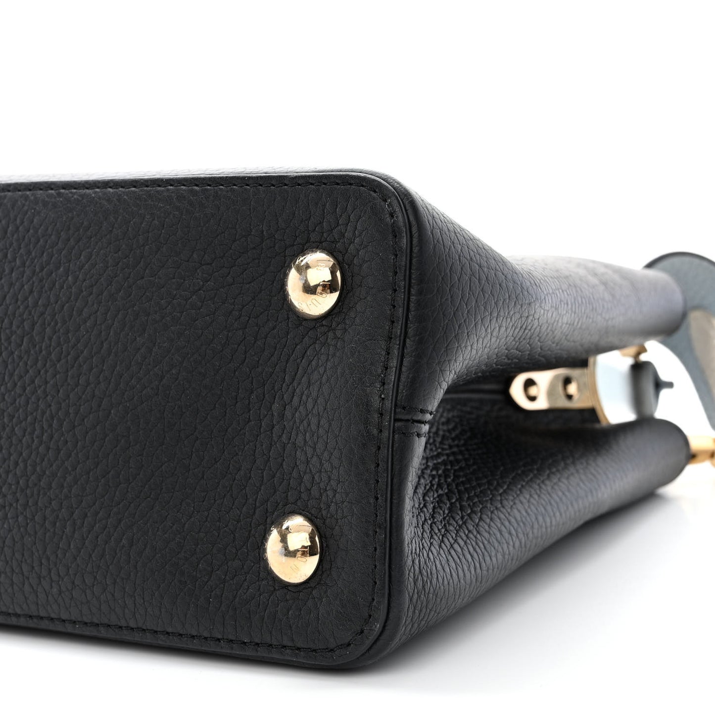 Taurillon Capucines MM Black Blue White