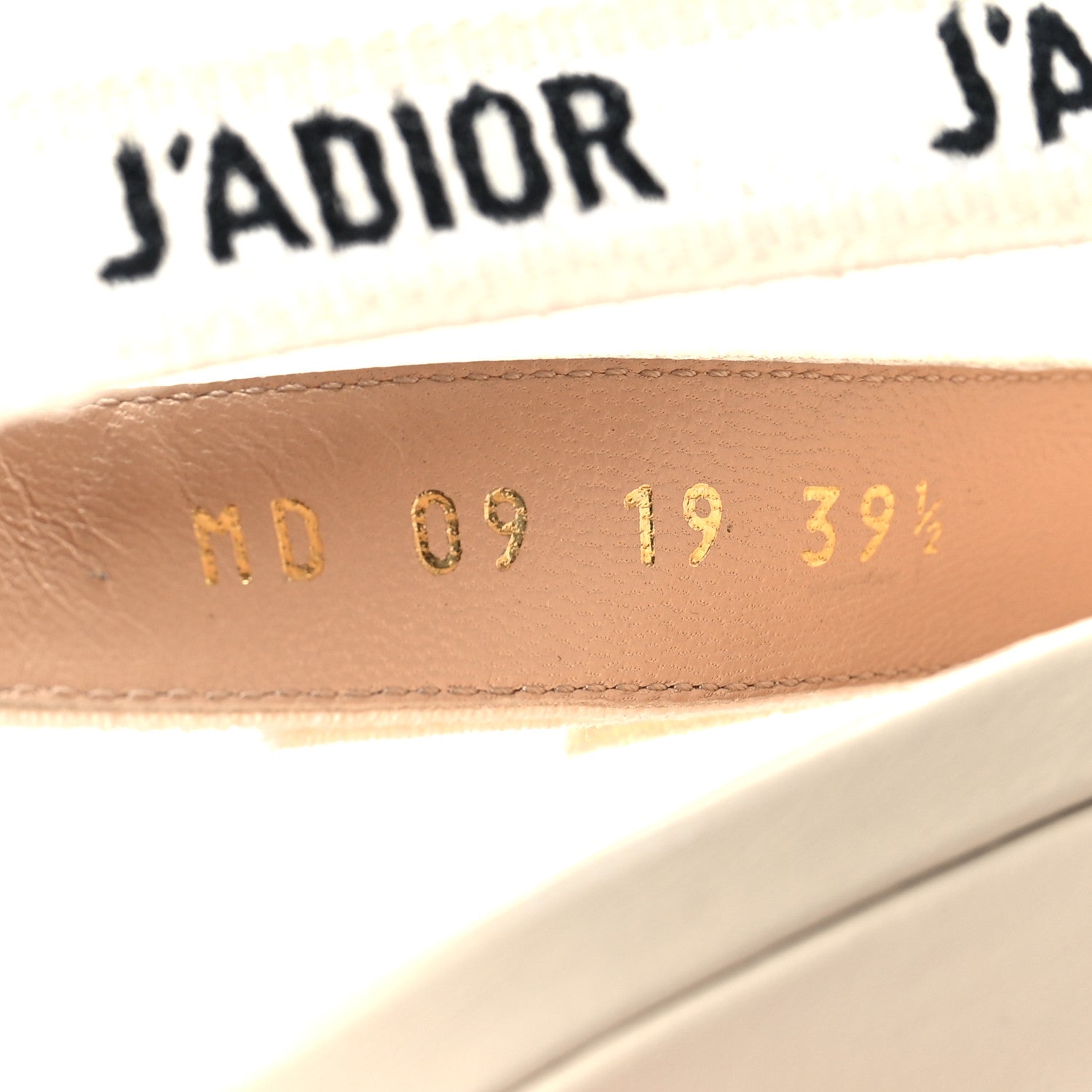 Christian Dior Lace Embroidered J'adior Slingback 65mm Pumps