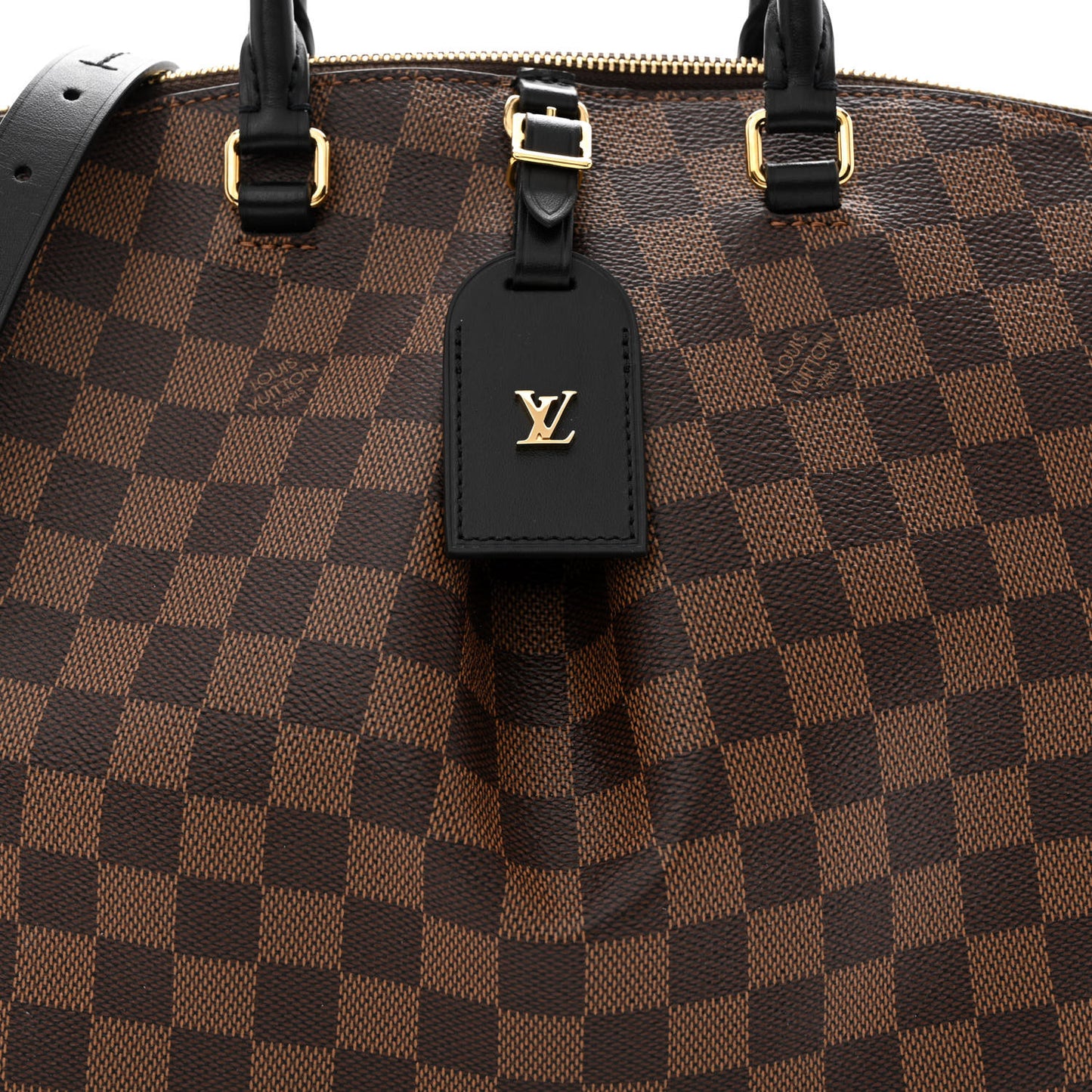 Damier Ebene Odeon Tote MM Black