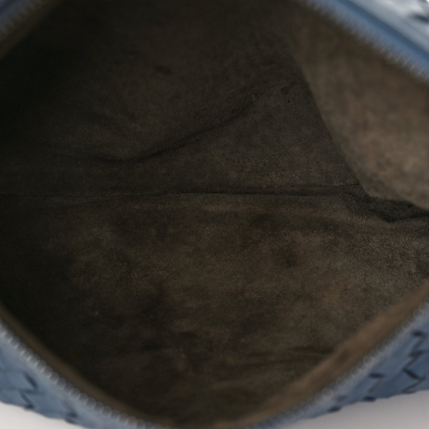Nappa Intrecciato Seamless Hobo Krim