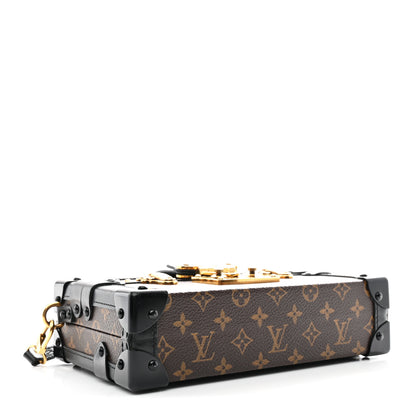 Louis Vuitton Monogram Petite Malle Black 4 of 9