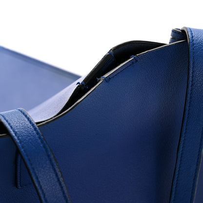 Saint Laurent Calfskin Large Shopping Tote Ultramarine 24 of 28