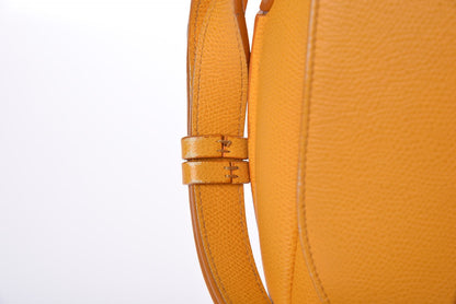 Celine Grained Calfskin Trotteur Messenger Saffron 17 of 18