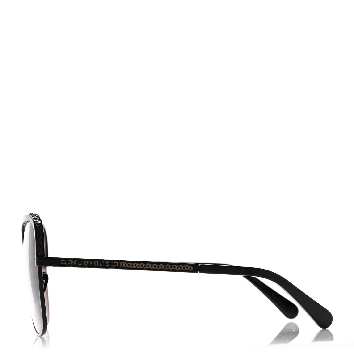 Chanel Square Frame Sequin Sunglasses 4270 Black 3 of 8