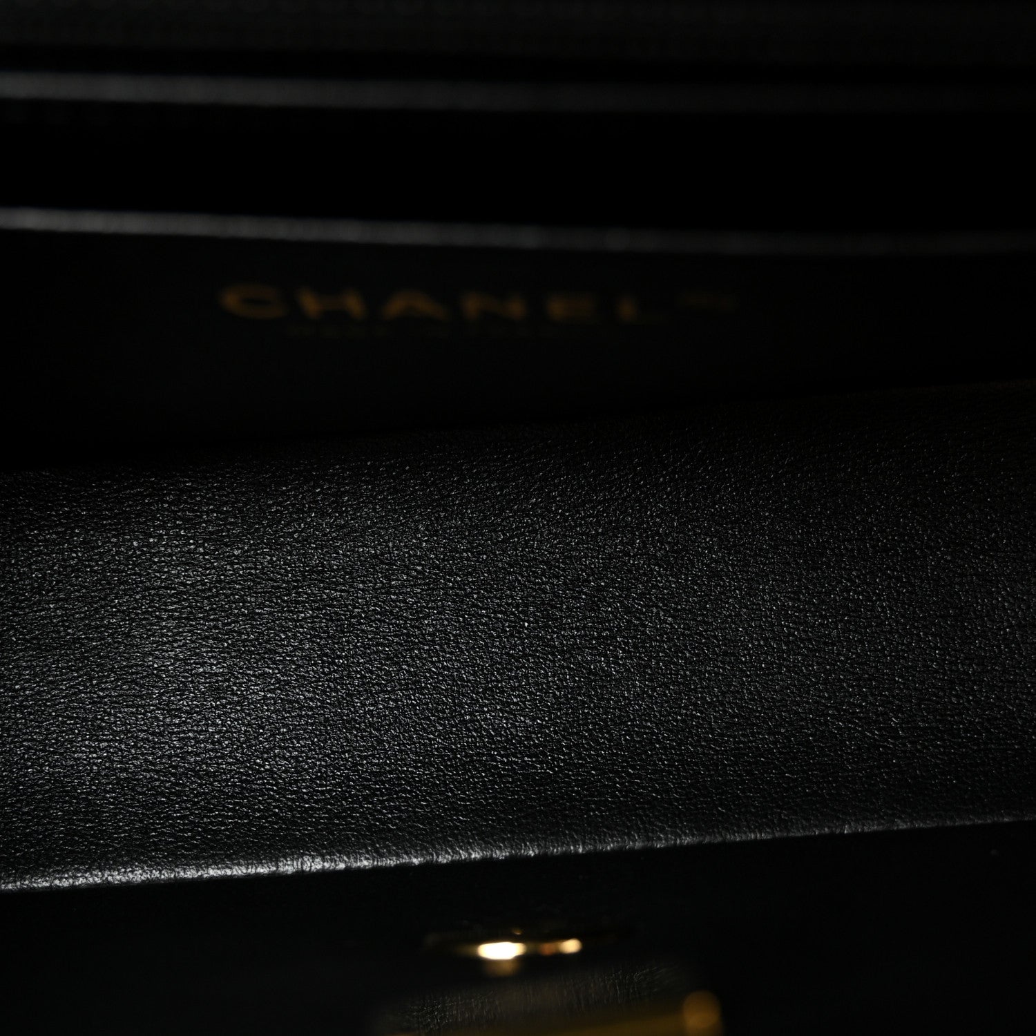 Chanel Lambskin Quilted Mini Rectangular Flap Black 5 of 10