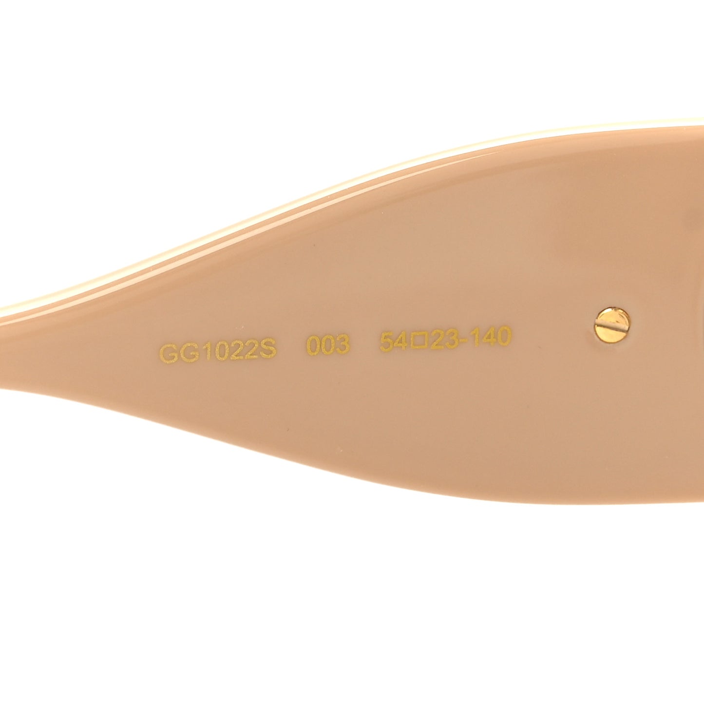 Acetate Square Frame Chain Sunglasses GG1022S Brown