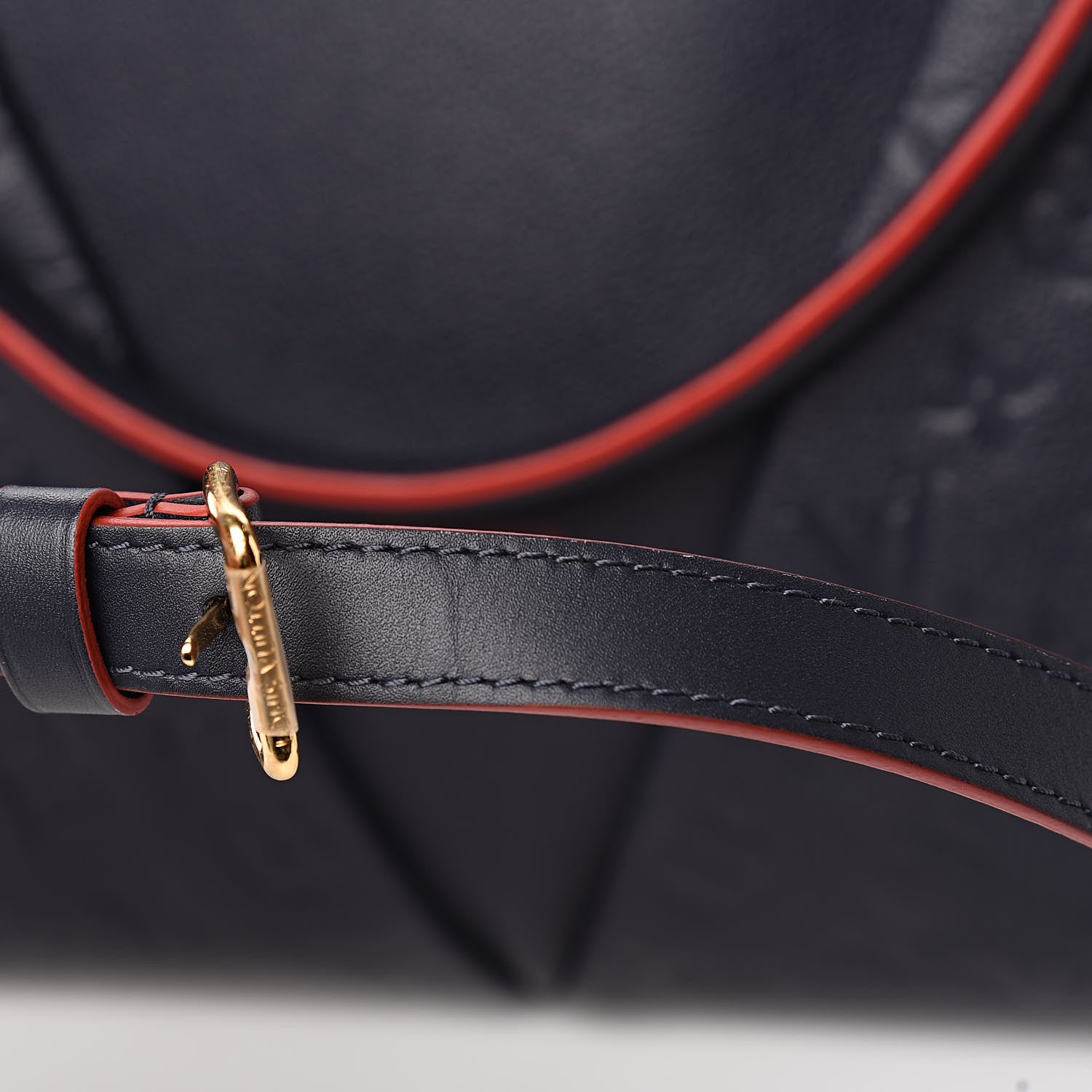 Louis Vuitton Empreinte V Tote MM Marine Rouge 12 of 14