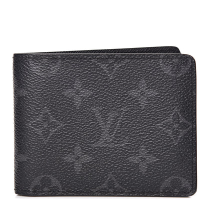Louis Vuitton Monogram Eclipse Slender Wallet 1 of 10