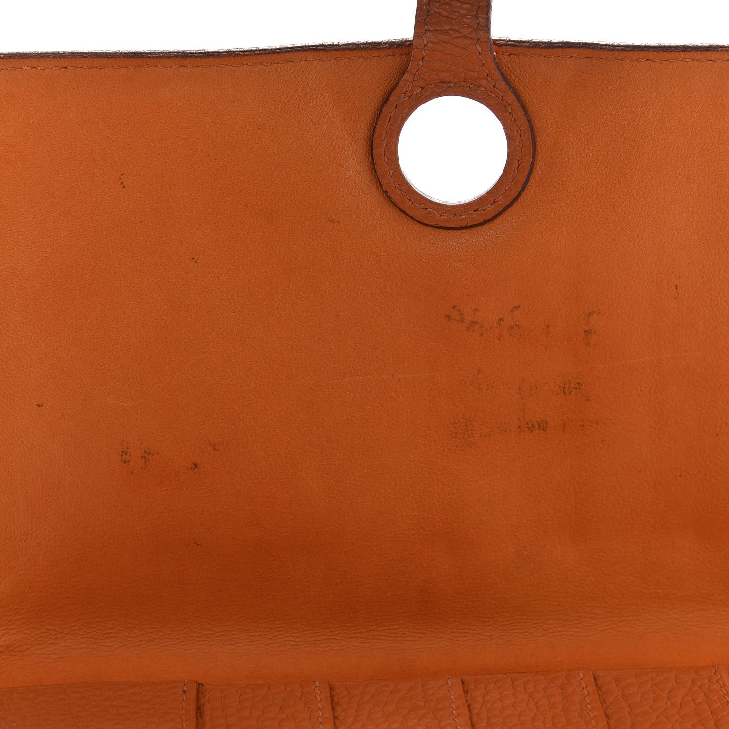 Hermes Togo Dogon Wallet Orange 8 of 13