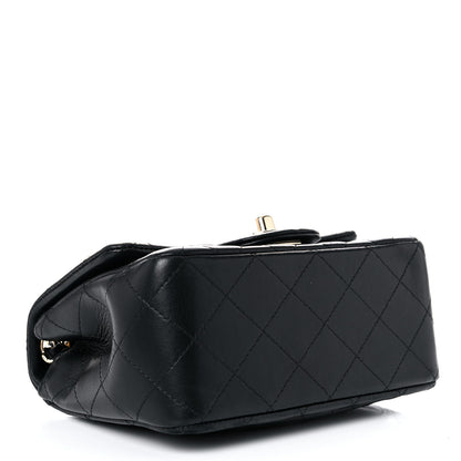 Chanel Lambskin Quilted Mini Square Flap Black 4 of 10